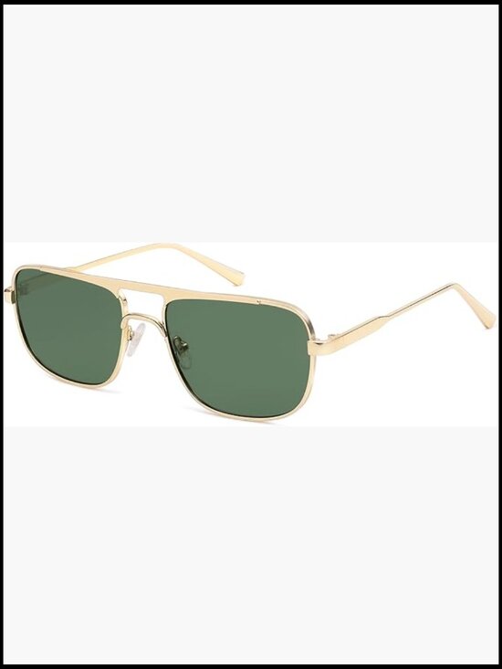 Retro Square Aviator Polarized Sunglasses with UV400 TAC Lenses main image 5